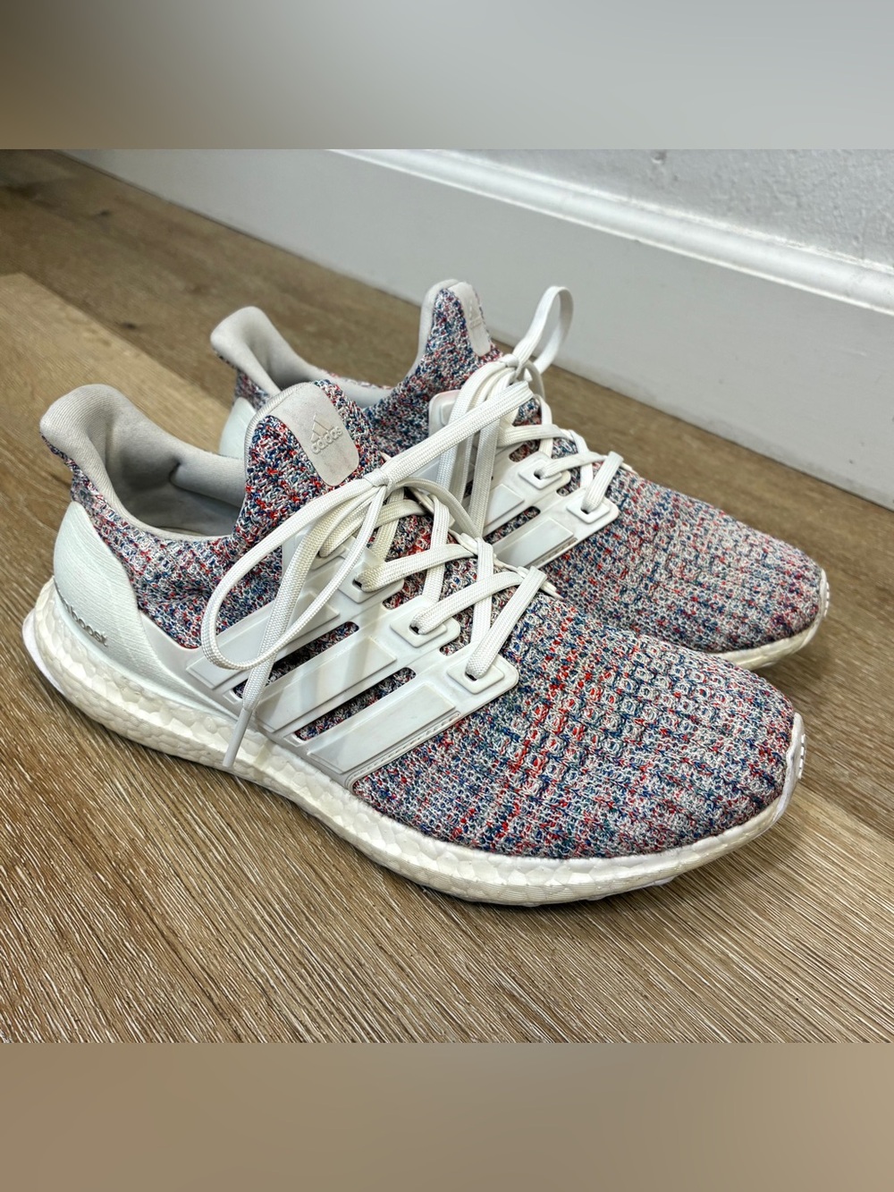 Adidas Ultraboost 4.0 Running Vibrant Multicolor Rainbow Women’s Shoes US 7